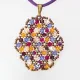 Symphony - Malvina Oval-Purple Suedine - 2